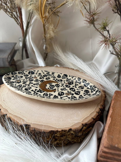 Skull/Bones Trinket Dishes/Incense Burners