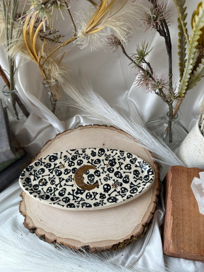 Skull/Bones Trinket Dishes/Incense Burners