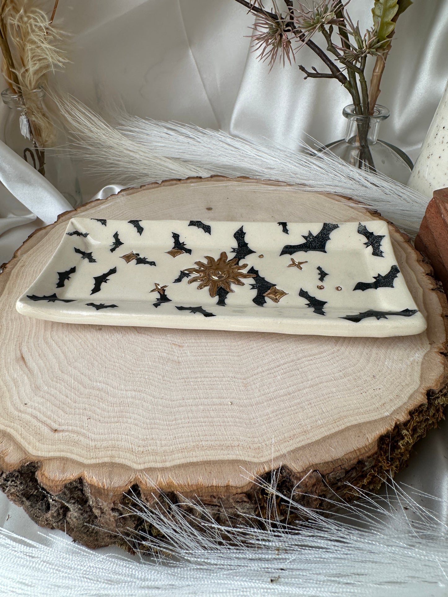 Rectangle Trinket Dishes/Incense Burners