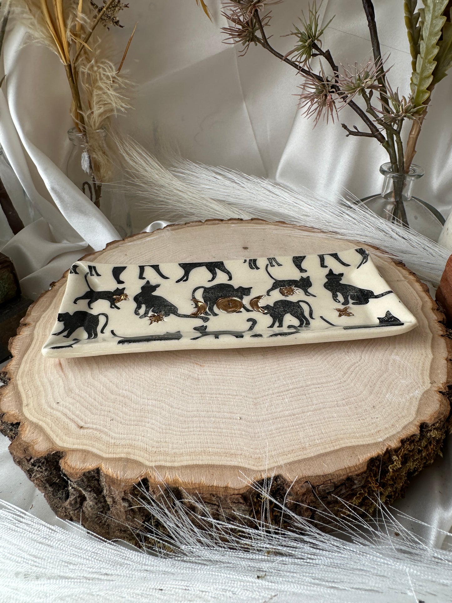 Rectangle Trinket Dishes/Incense Burners