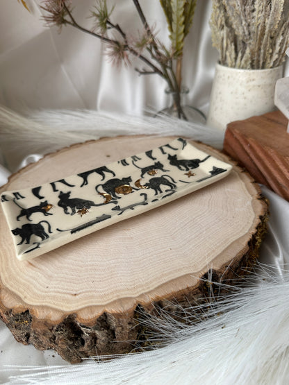 Rectangle Trinket Dishes/Incense Burners