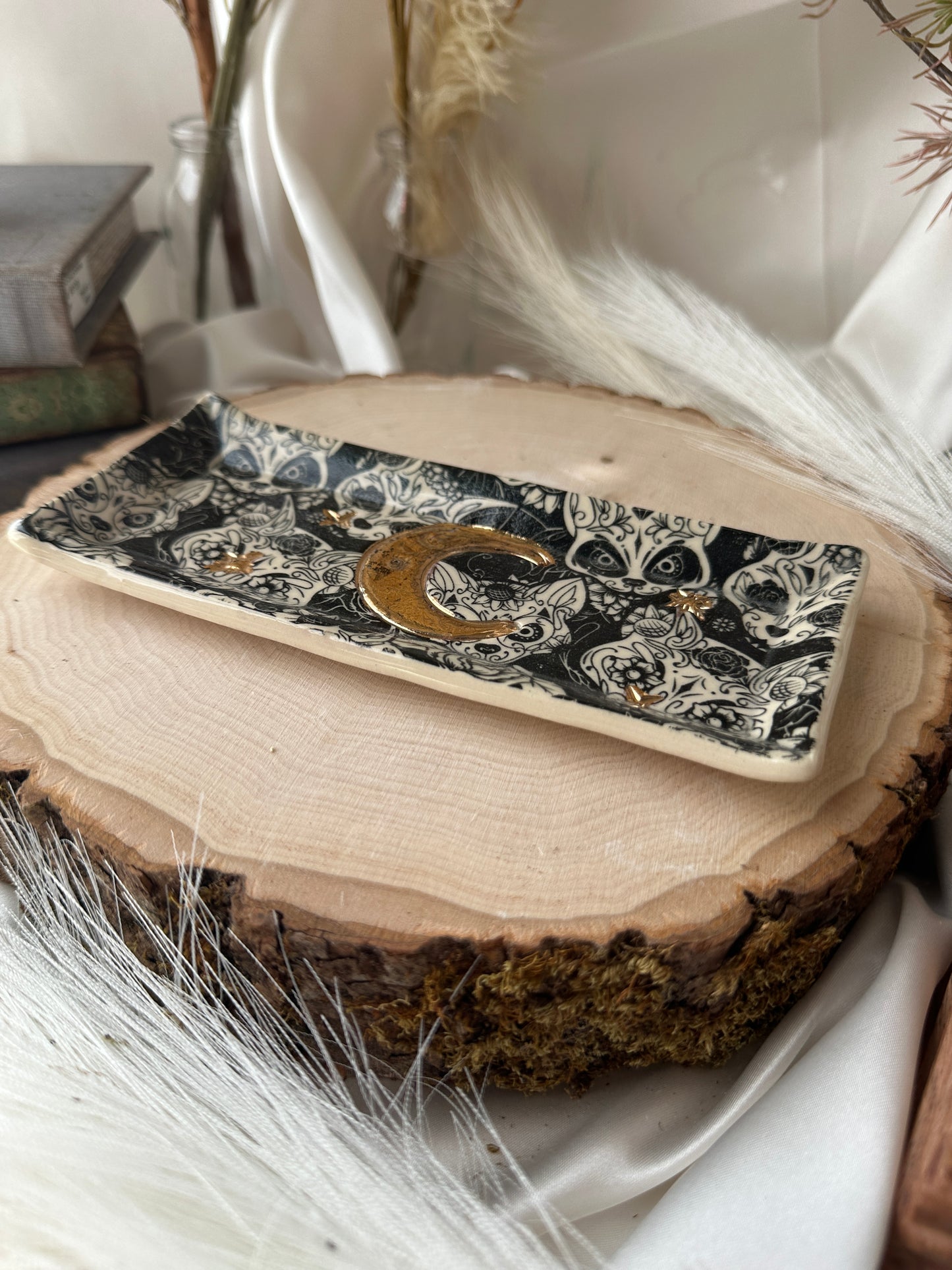 Rectangle Trinket Dishes/Incense Burners