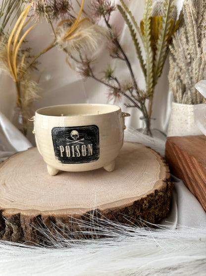 Cauldron Mushroonm Candle