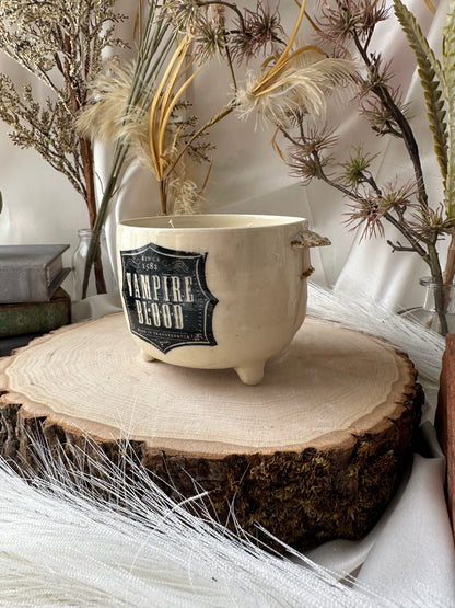 Cauldron Mushroonm Candle