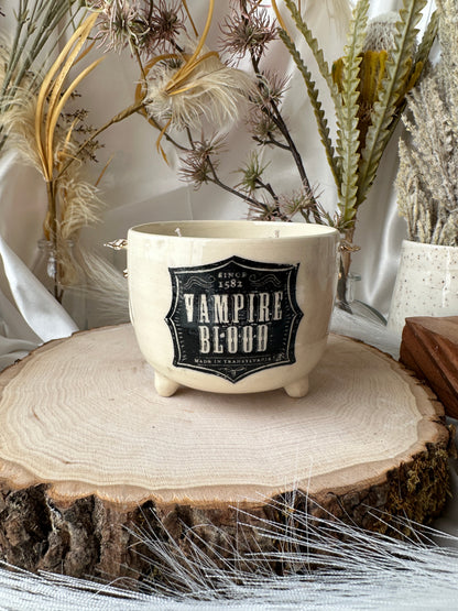 Cauldron Mushroonm Candle