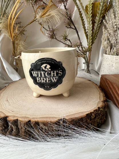 Cauldron Mushroonm Candle