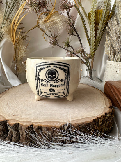 Cauldron Mushroonm Candle