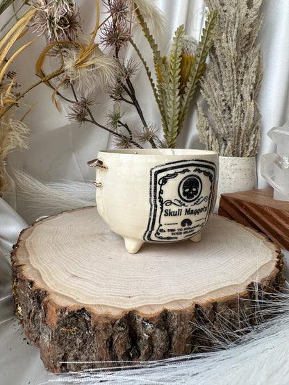 Cauldron Mushroonm Candle