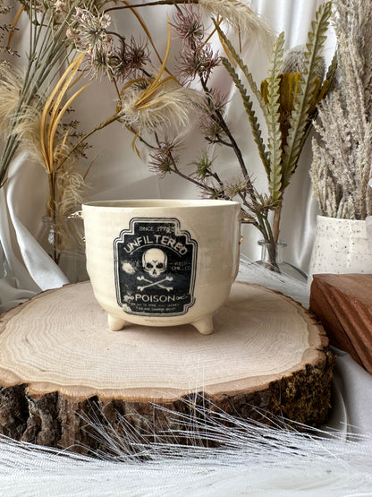 Cauldron Mushroonm Candle