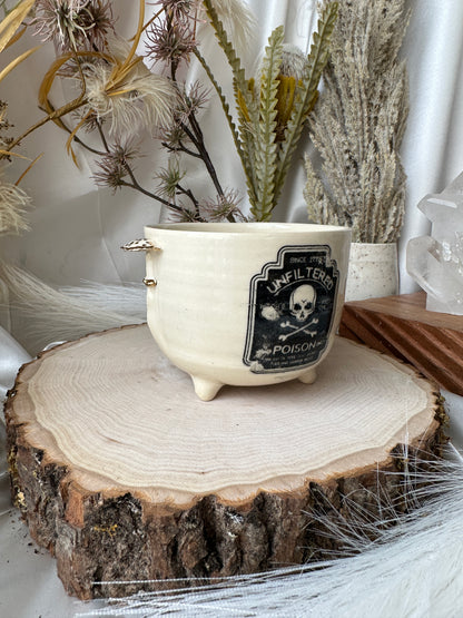 Cauldron Mushroonm Candle