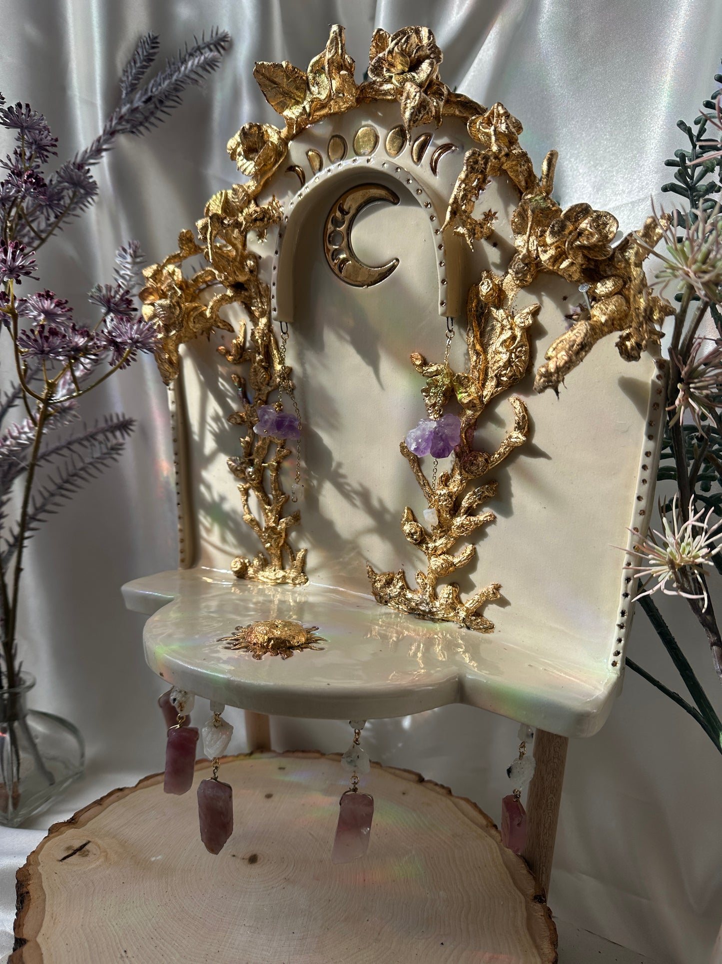 Kintsugi Rebirth Sun Sculpted Altar