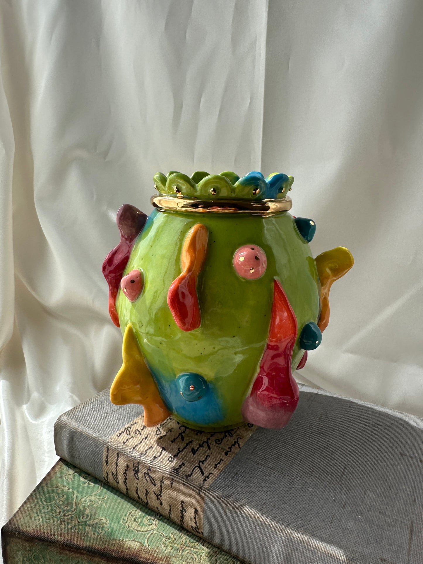 May They Burn In Hell Vase