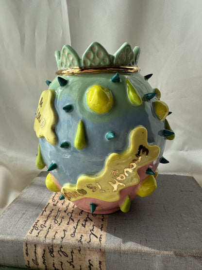 Let's Fuck Shit Up Vase